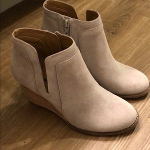Lucky Brand Wedge Booties